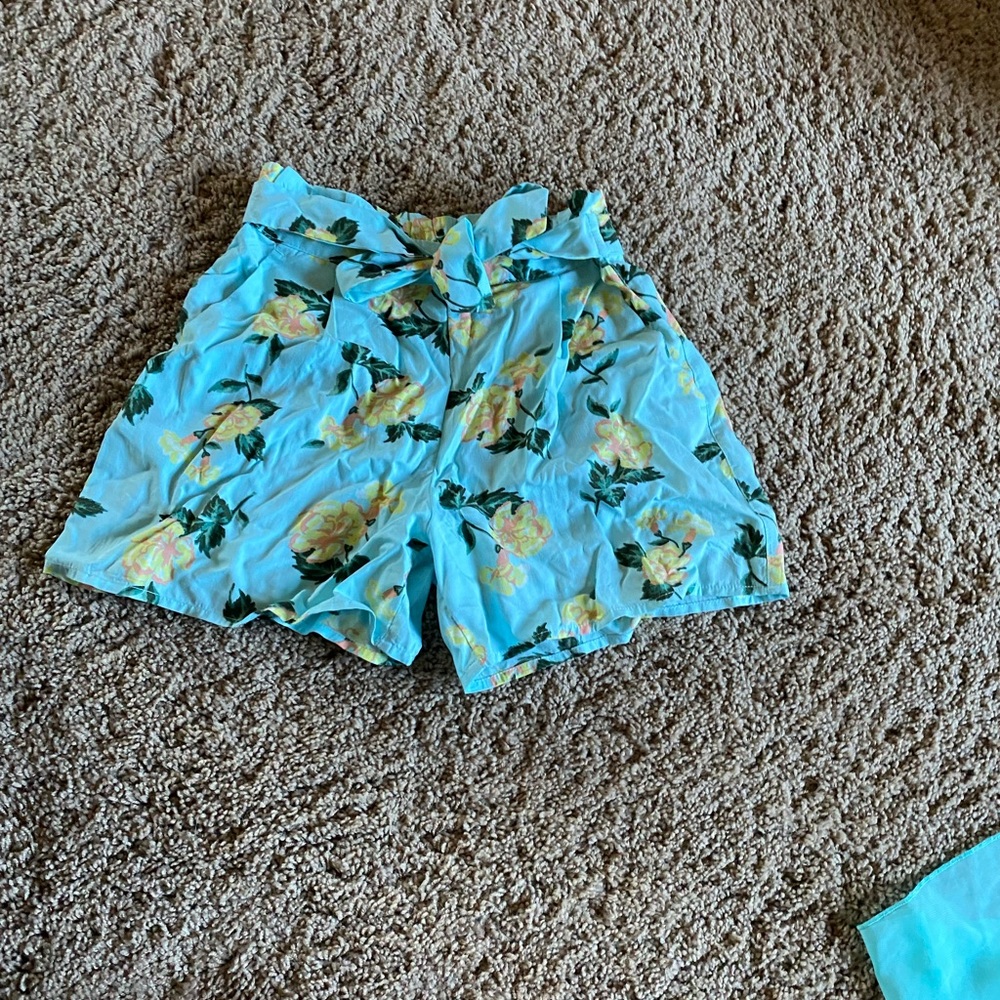 Justice girls shorts size 12. Good condition.